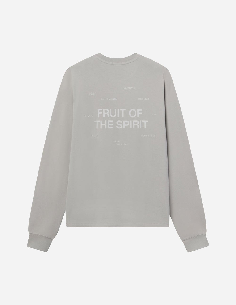 Fruit of the Spirit Grey LS Unisex Tee - Two & Gathered