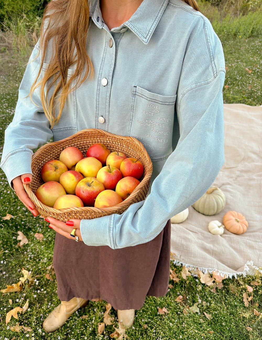 Fruit of the Spirit Shacket - Two & Gathered