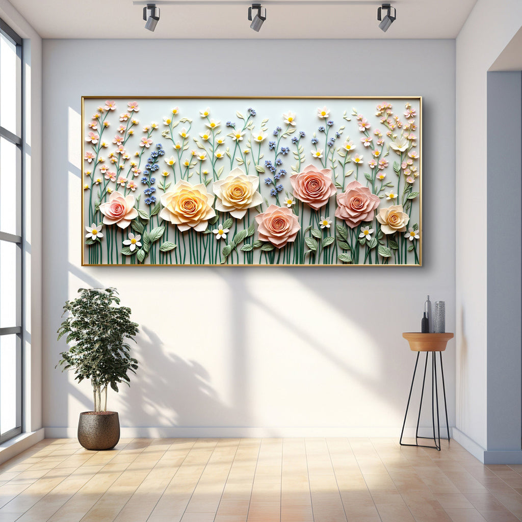 Garden Rhapsody Impasto Wall Art - Two & Gathered