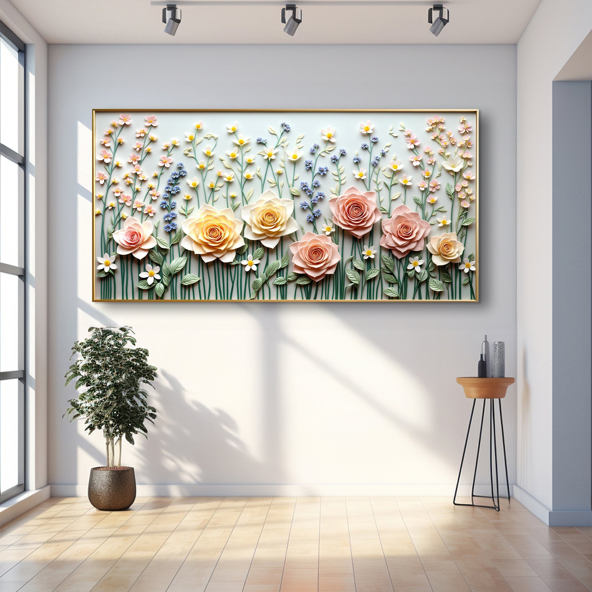 Garden Rhapsody Impasto Wall Art - Two & Gathered