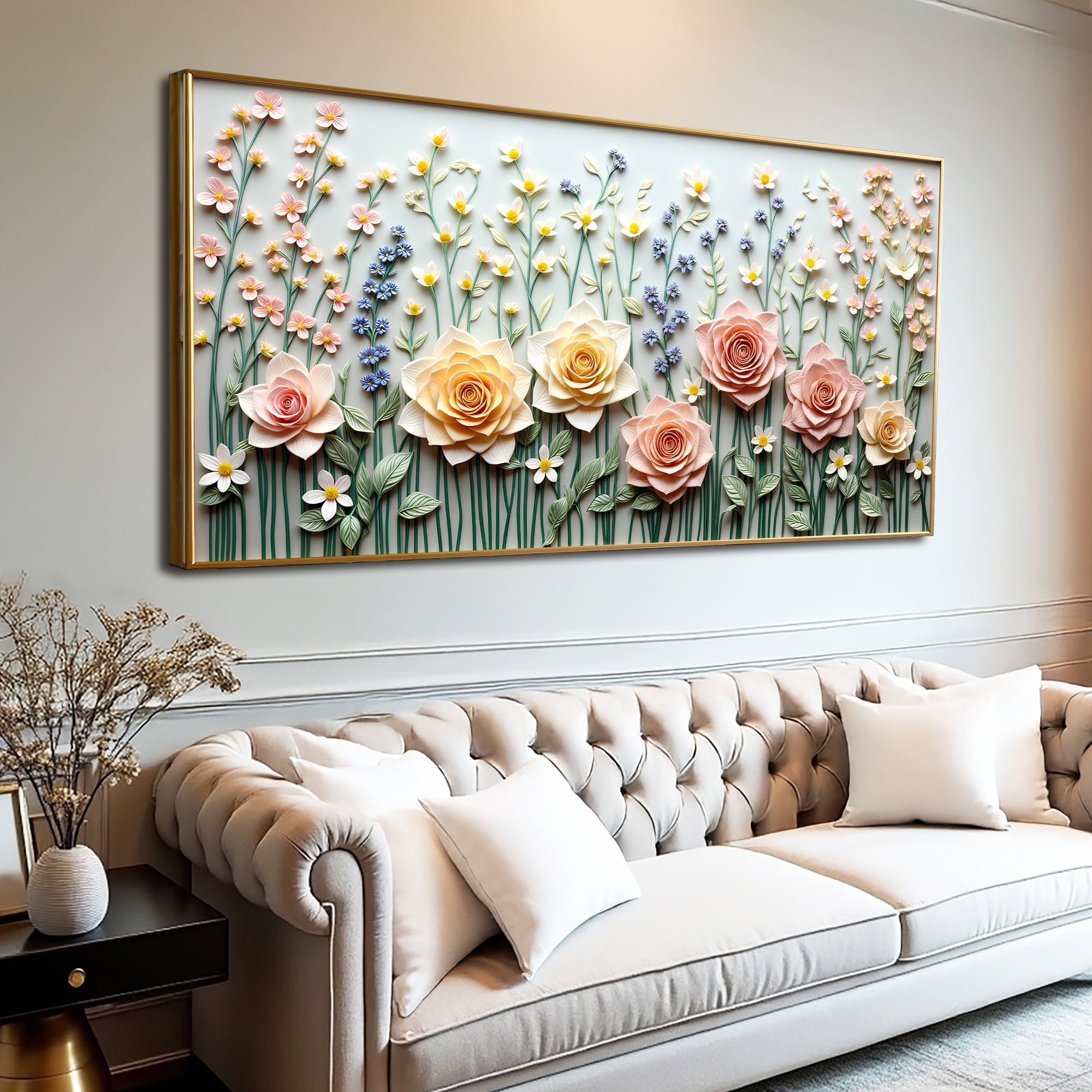 Garden Rhapsody Impasto Wall Art - Two & Gathered