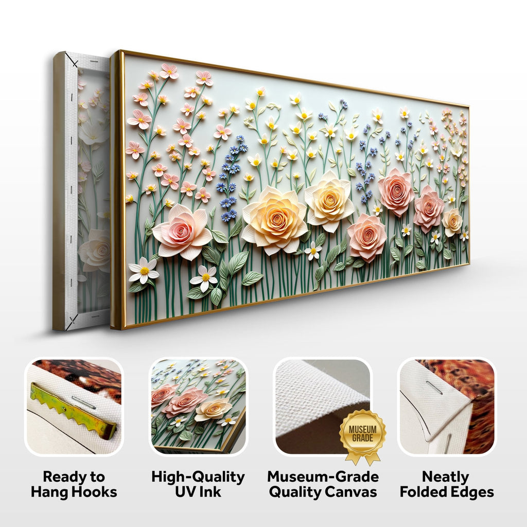 Garden Rhapsody Impasto Wall Art - Two & Gathered