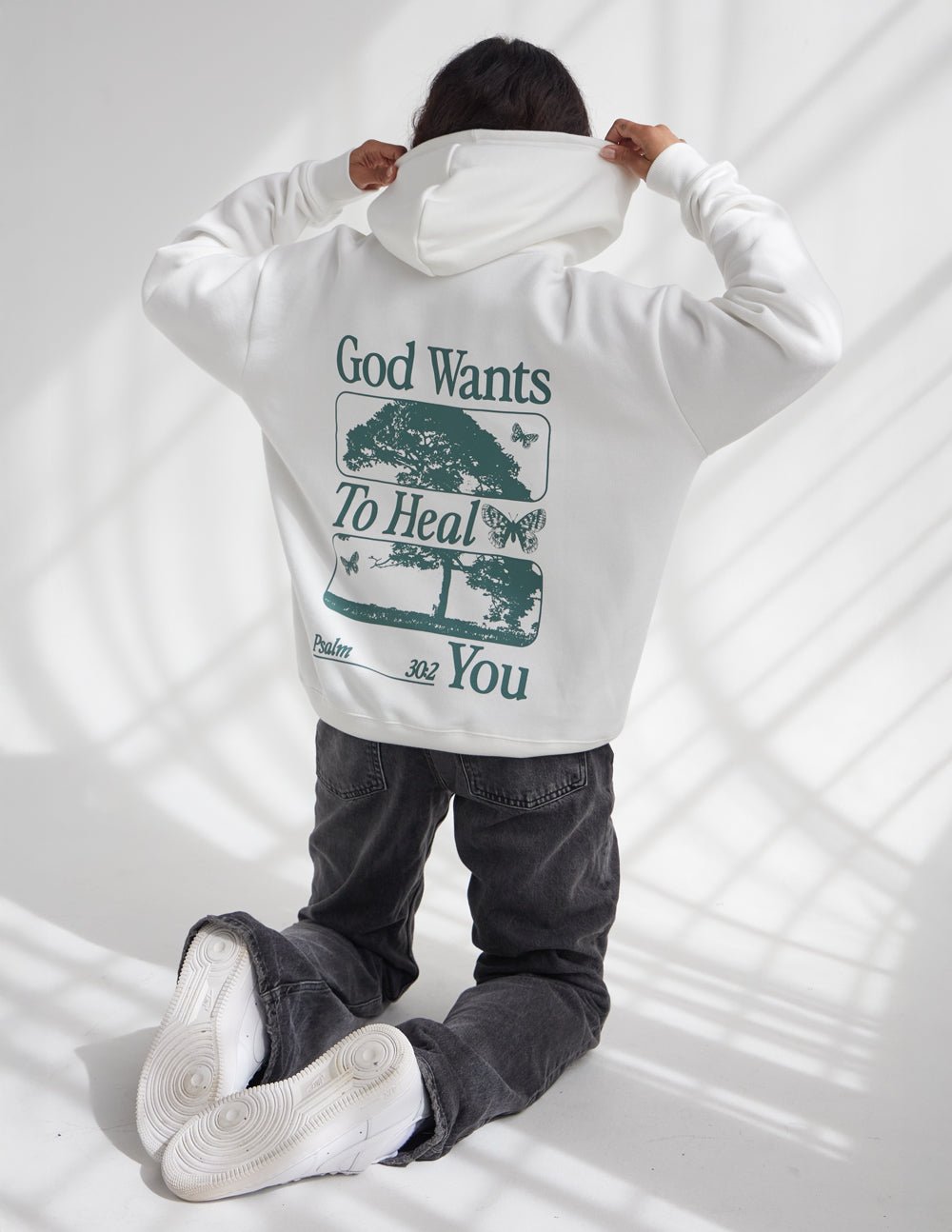 God Heals Unisex Hoodie - Two & Gathered