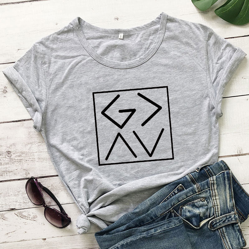 GOD is greater then the Highs and Lows T-Shirt - Two & Gathered