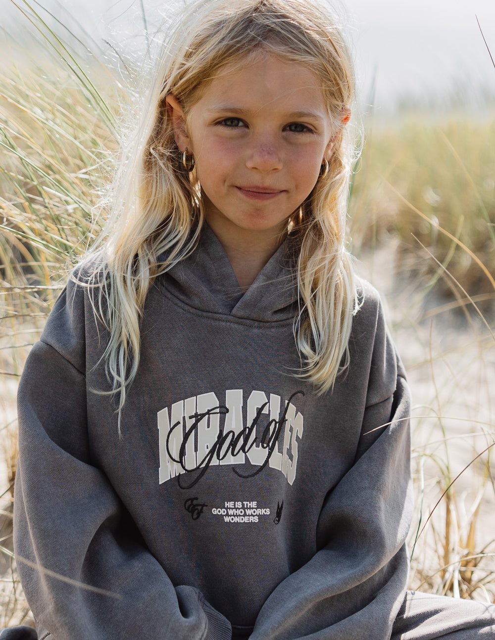 God of Miracles Kids Hoodie - Two & Gathered