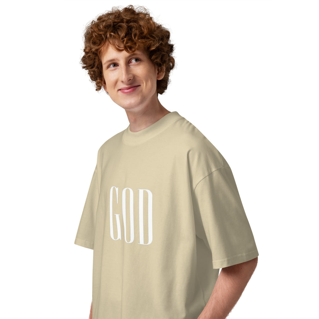 God Unisex oversized t-shirt - Two & Gathered
