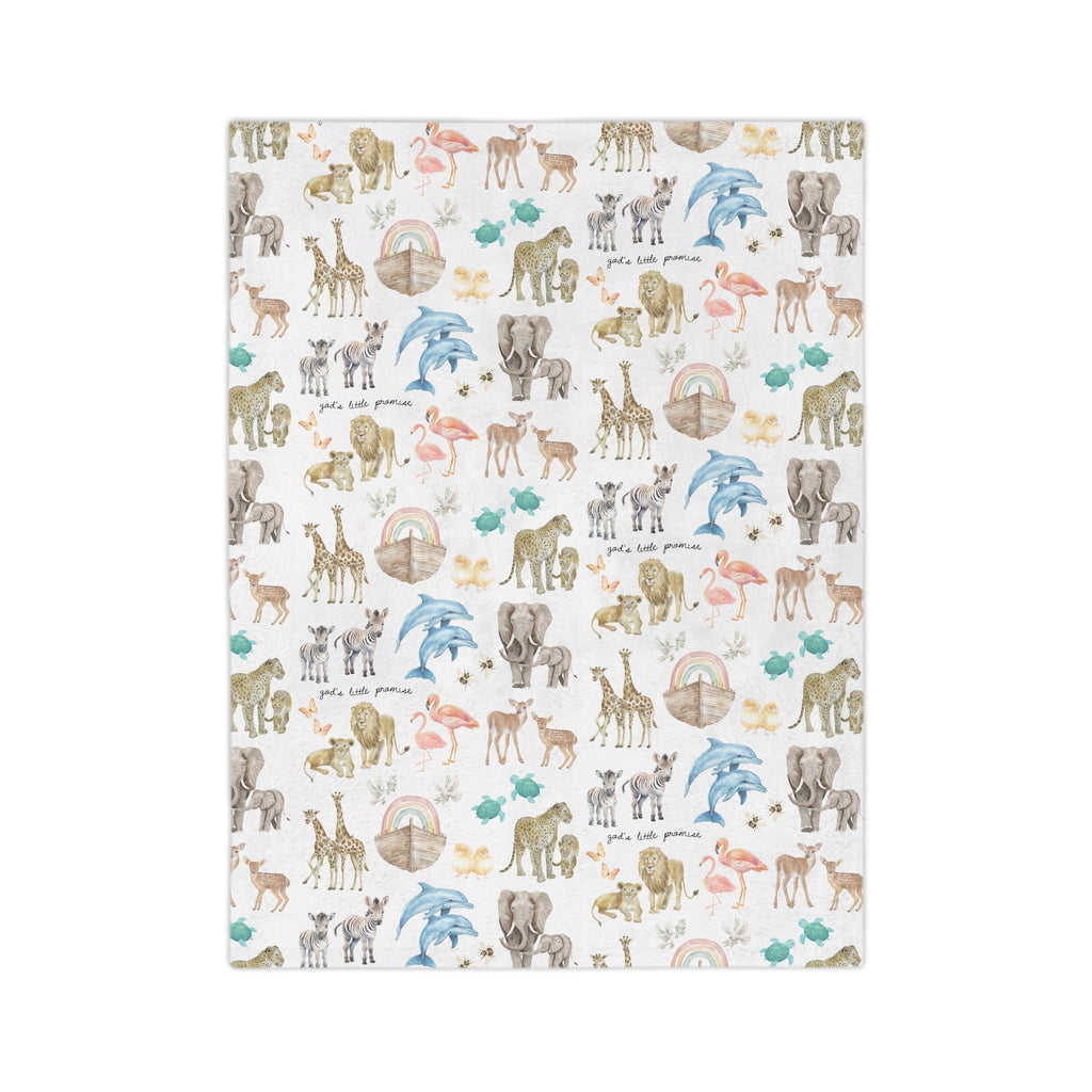 God's Little Promise Minky Blanket - Two & Gathered