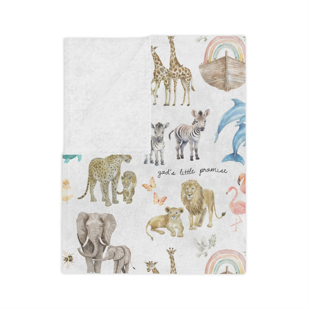God's Little Promise Minky Blanket - Two & Gathered
