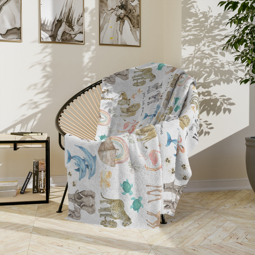 God's Little Promise Minky Blanket - Two & Gathered