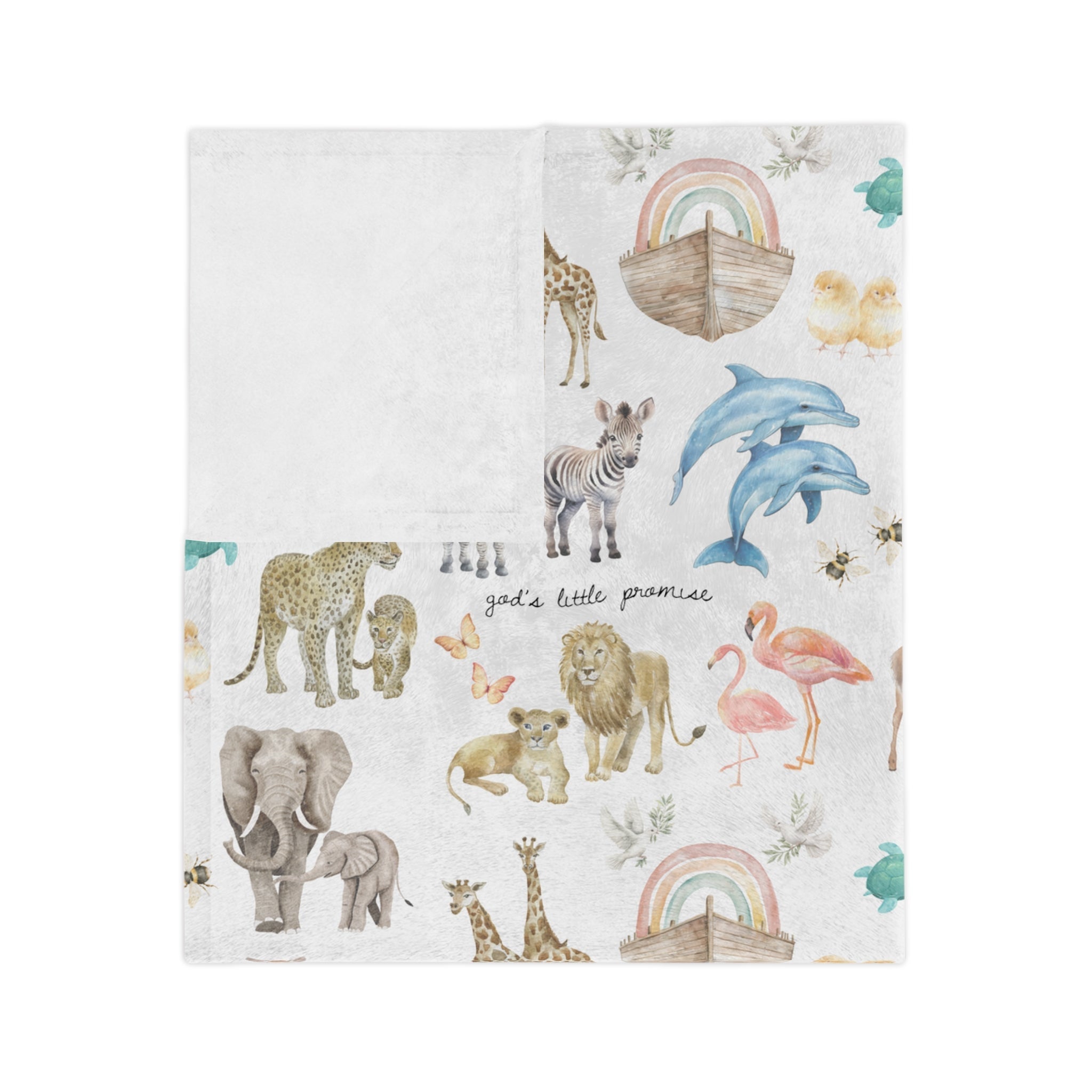God's Little Promise Minky Blanket - Two & Gathered