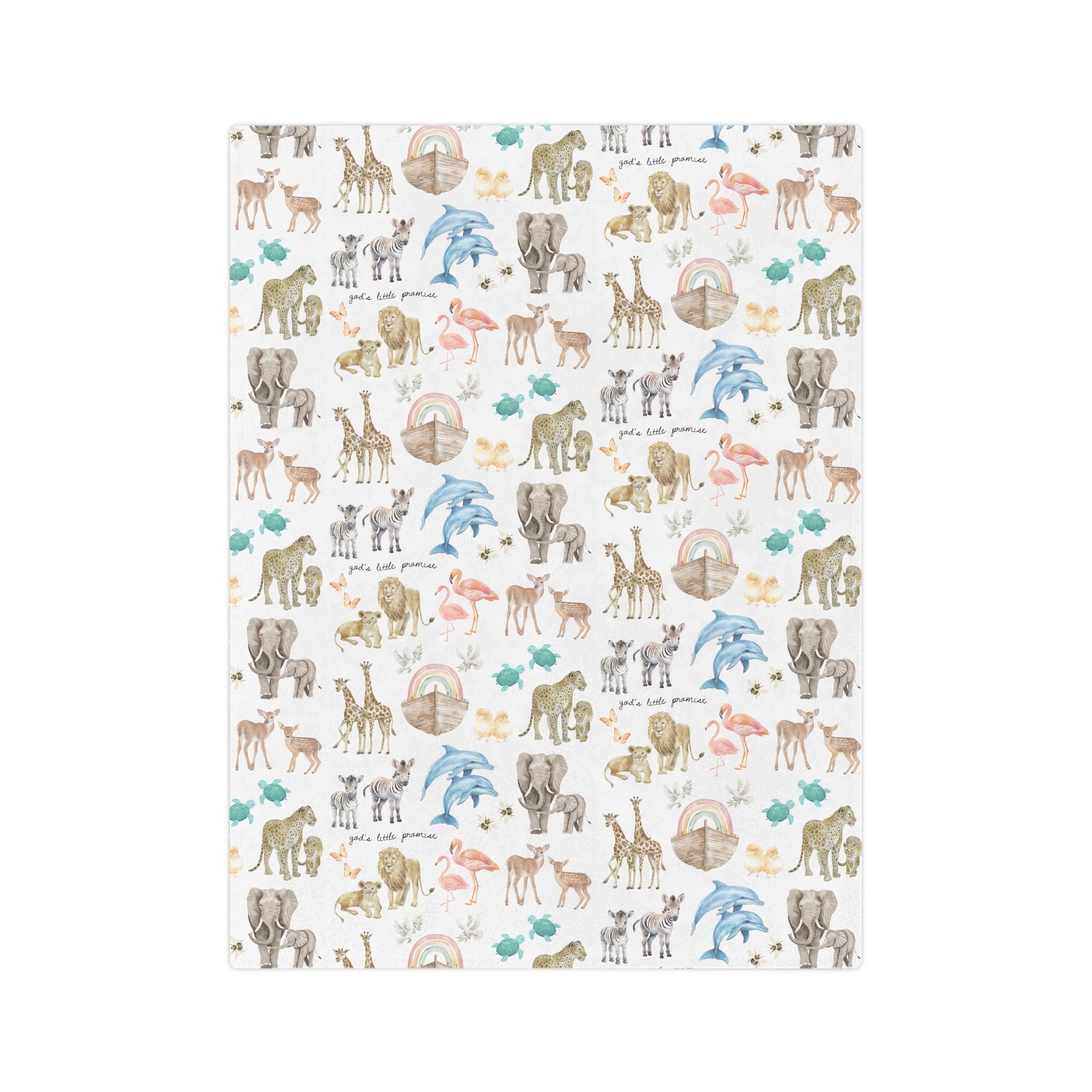 God's Little Promise Minky Blanket - Two & Gathered