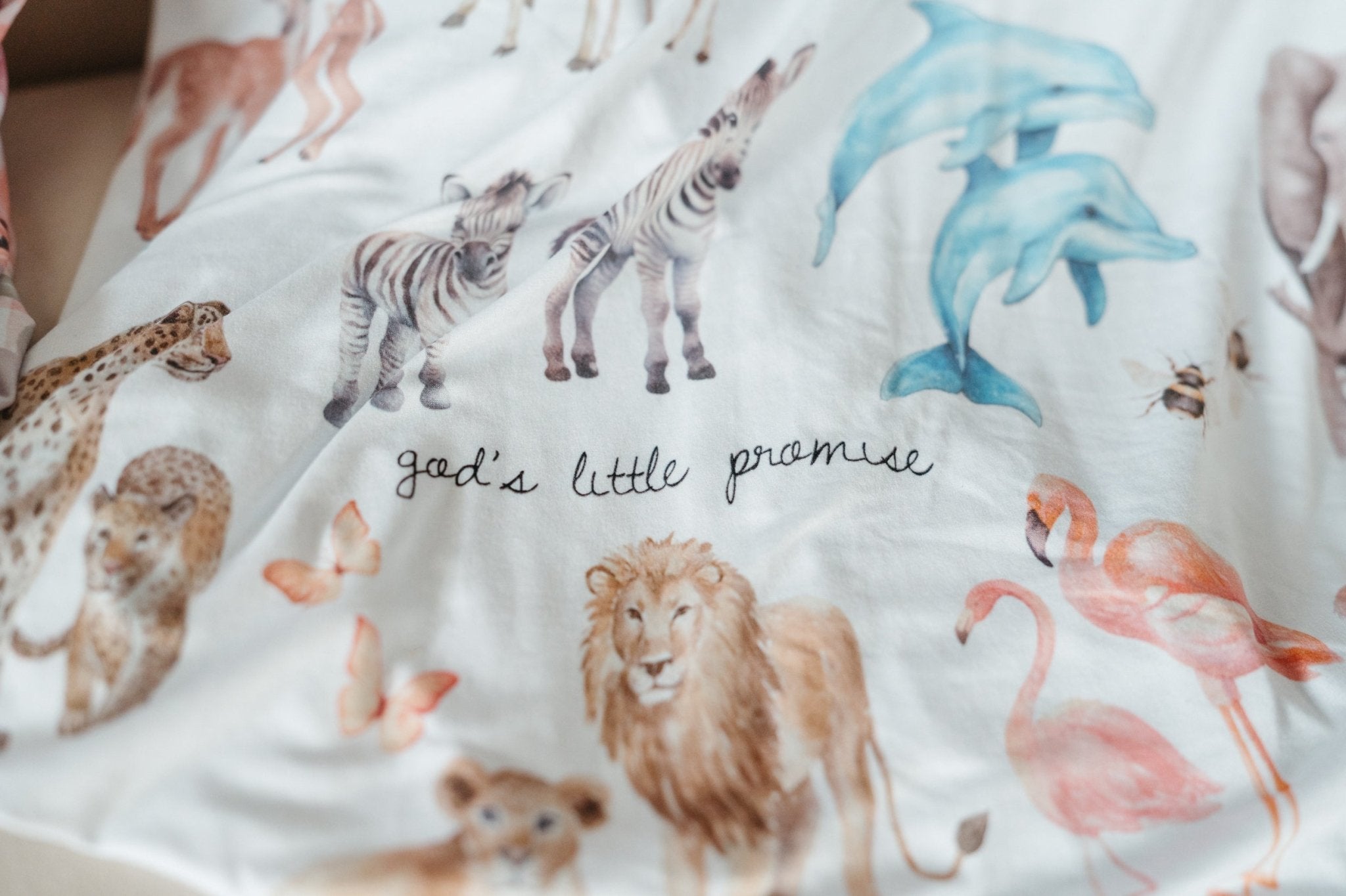 God's Little Promise Minky Blanket - Two & Gathered