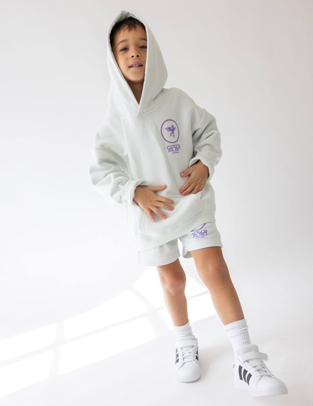 God's Plan Racing Kids Hoodie - Two & Gathered