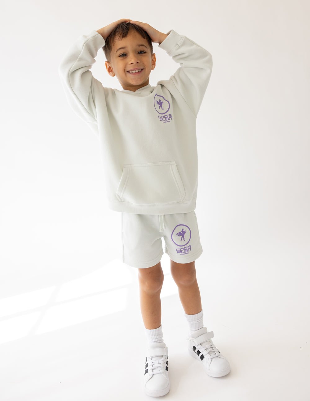 God's Plan Racing Kids Hoodie - Two & Gathered