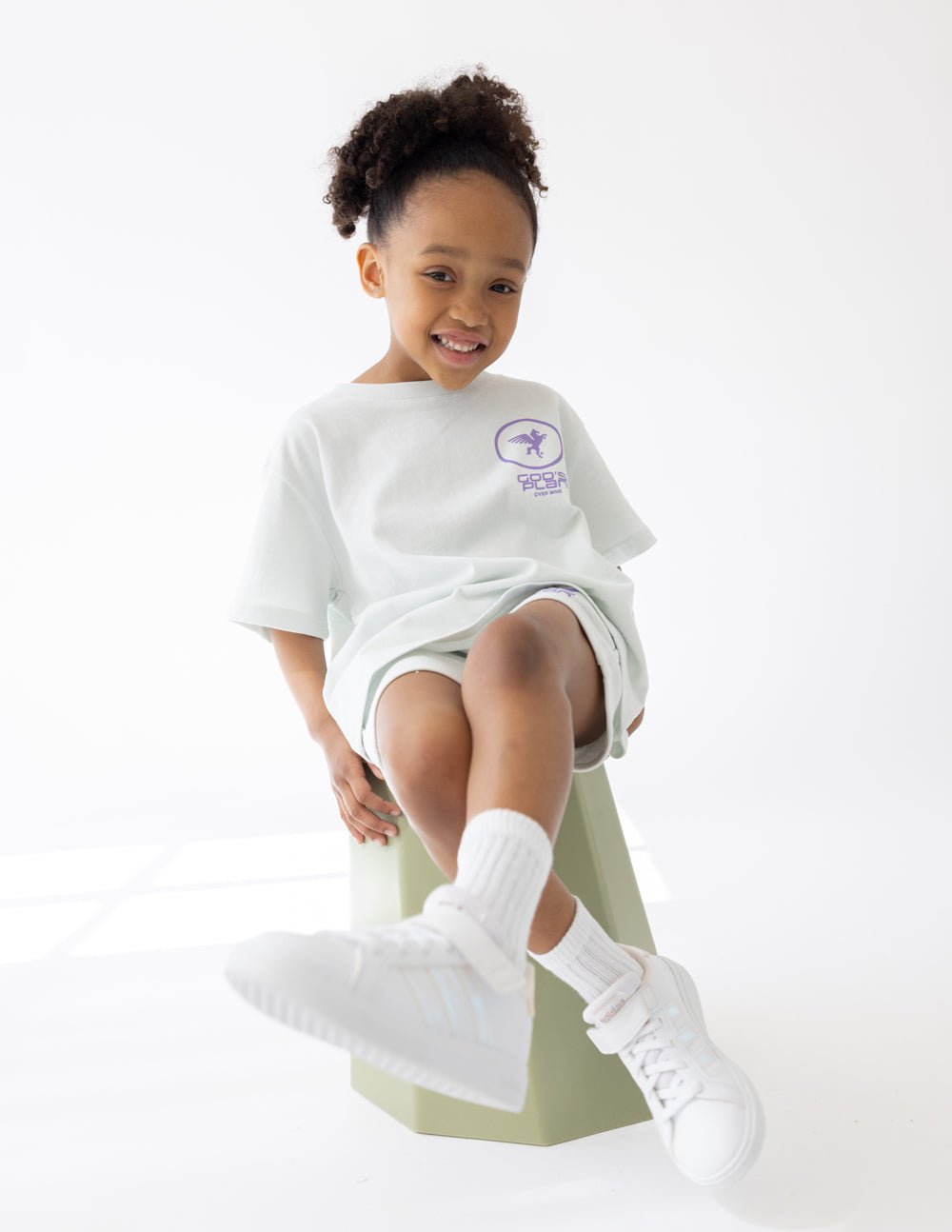 God's Plan Racing Kids Tee - Two & Gathered