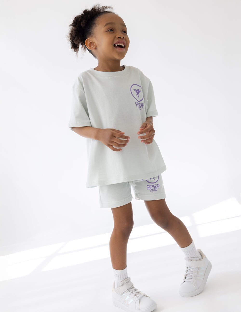 God's Plan Racing Kids Tee - Two & Gathered