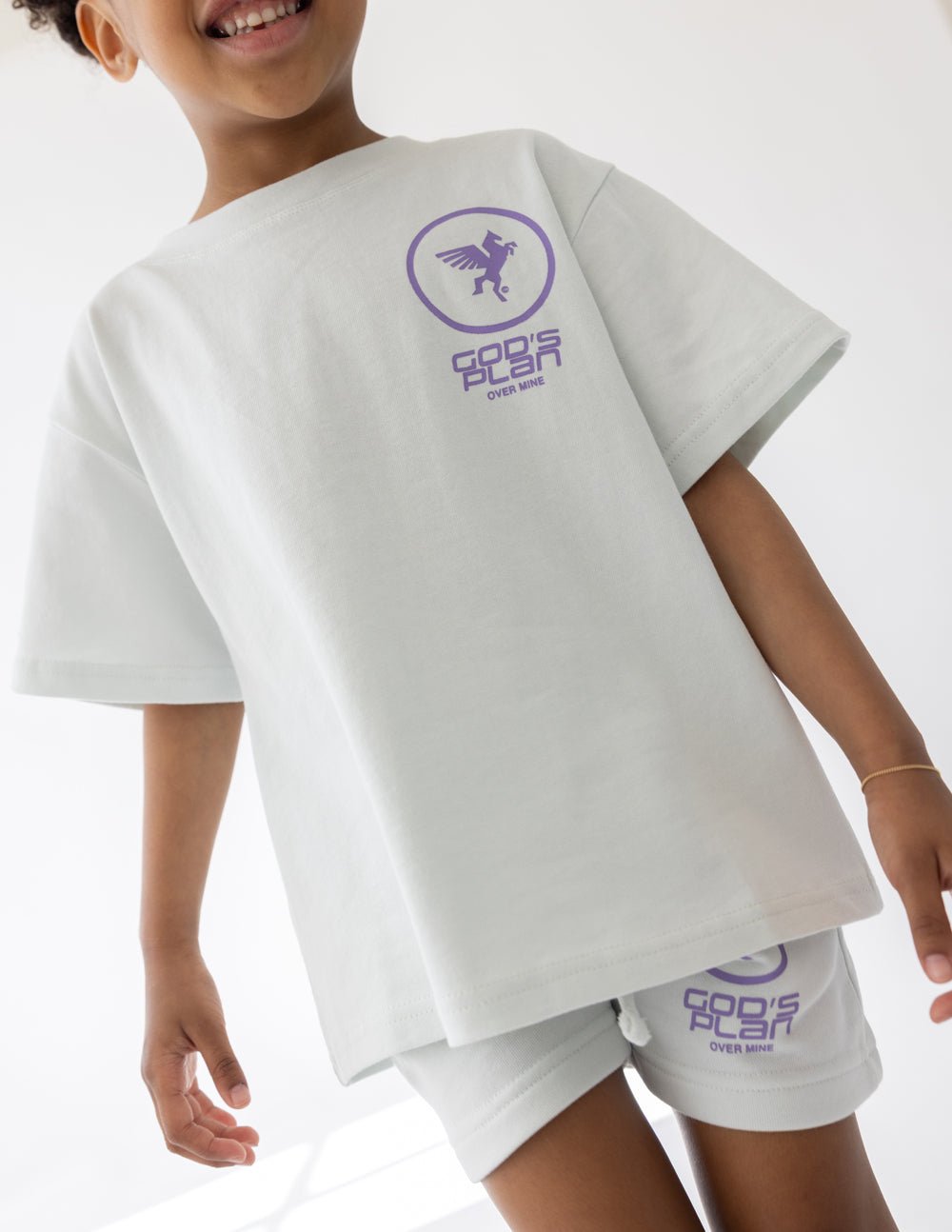 God's Plan Racing Kids Tee - Two & Gathered