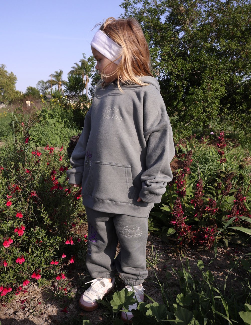 God's Still Working Kids Hoodie - Two & Gathered