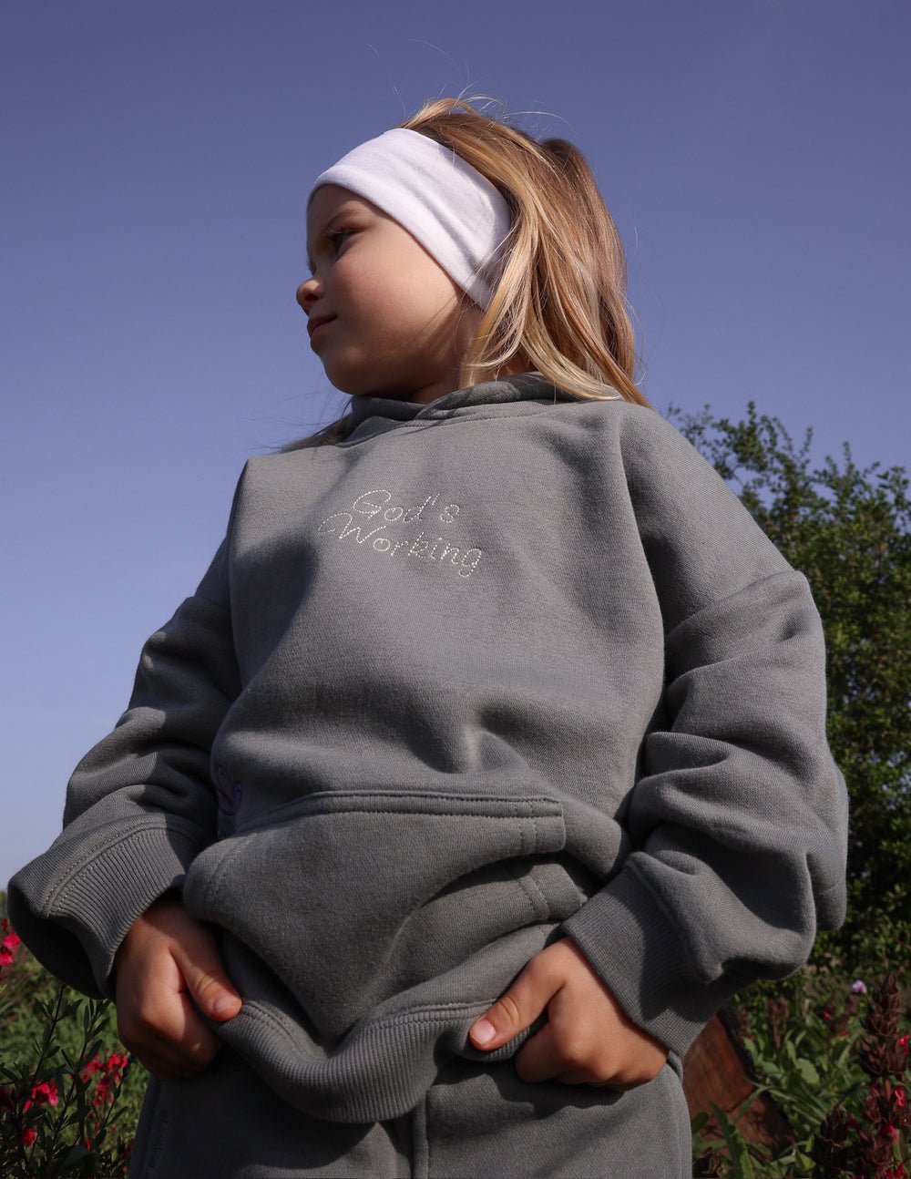 God's Still Working Kids Hoodie - Two & Gathered