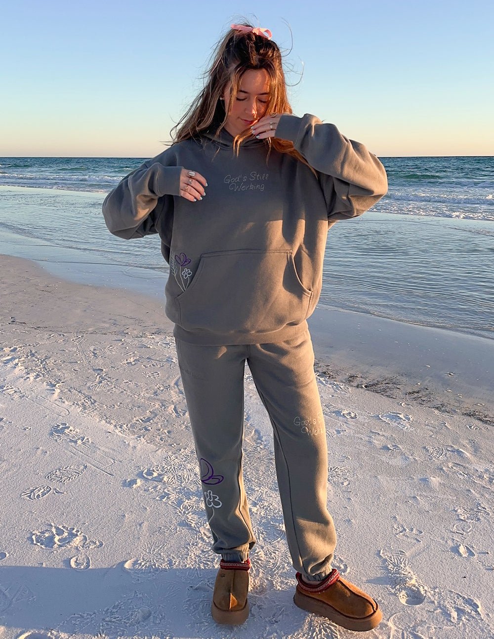 God's Still Working Unisex Hoodie - Two & Gathered