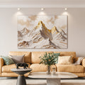 Golden Peaks Wall Art - Two & Gathered