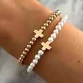 Gracie Cross Bracelet ~ Deep South Originals - Two & Gathered