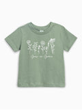 Grow In Grace Wildflowers Organic Cotton Baby And Kids Tee Easter Christian - Two & Gathered