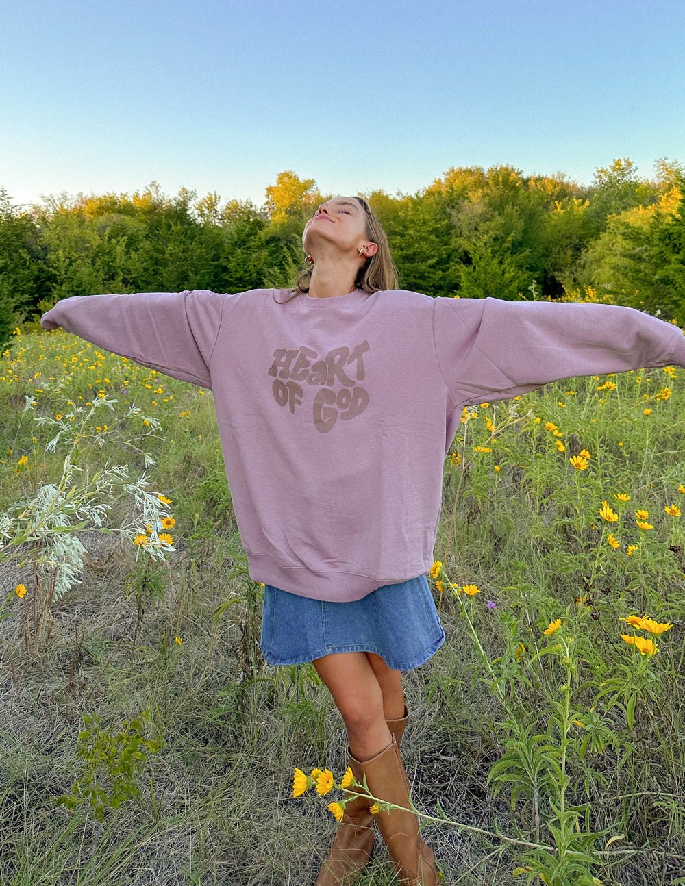 Heart of God Unisex Crewneck - Two & Gathered