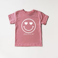 Heart Smile Jesus Loves Me Organic Cotton Baby And Kids Tee - Two & Gathered