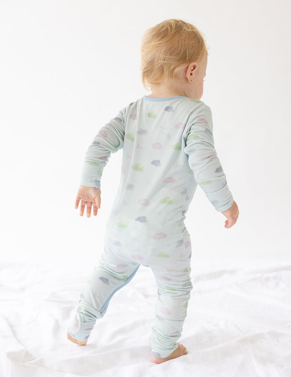 Heaven Bamboo Convertible Footed Onesie - Two & Gathered