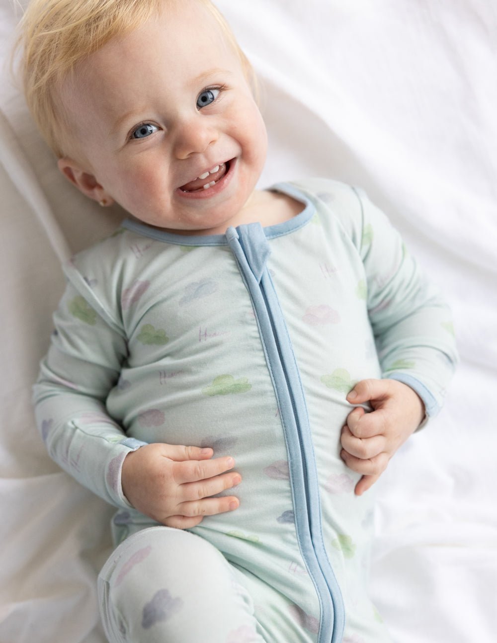 Heaven Bamboo Convertible Footed Onesie - Two & Gathered