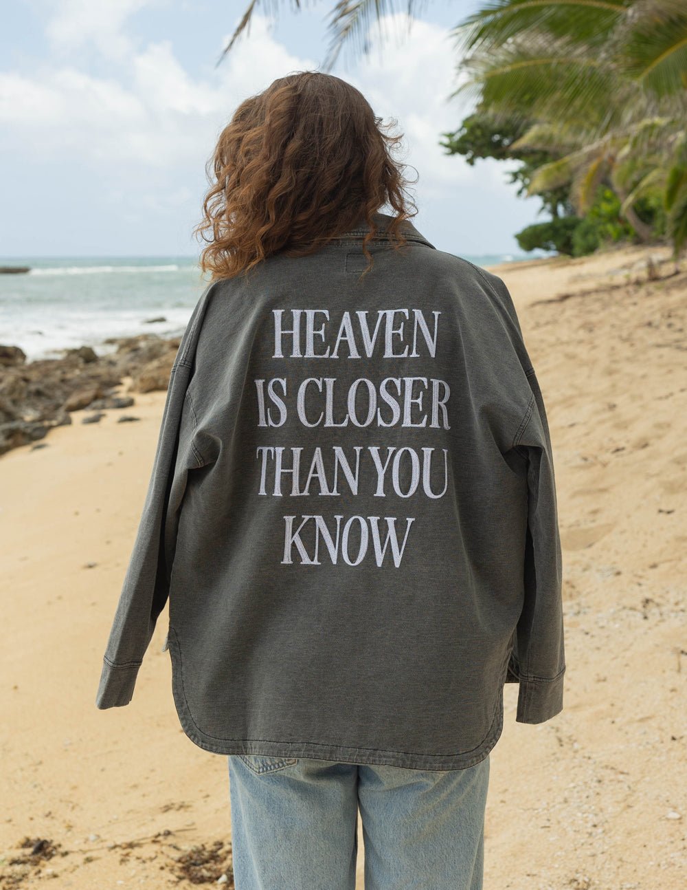 Heaven Is Closer Shacket - Two & Gathered