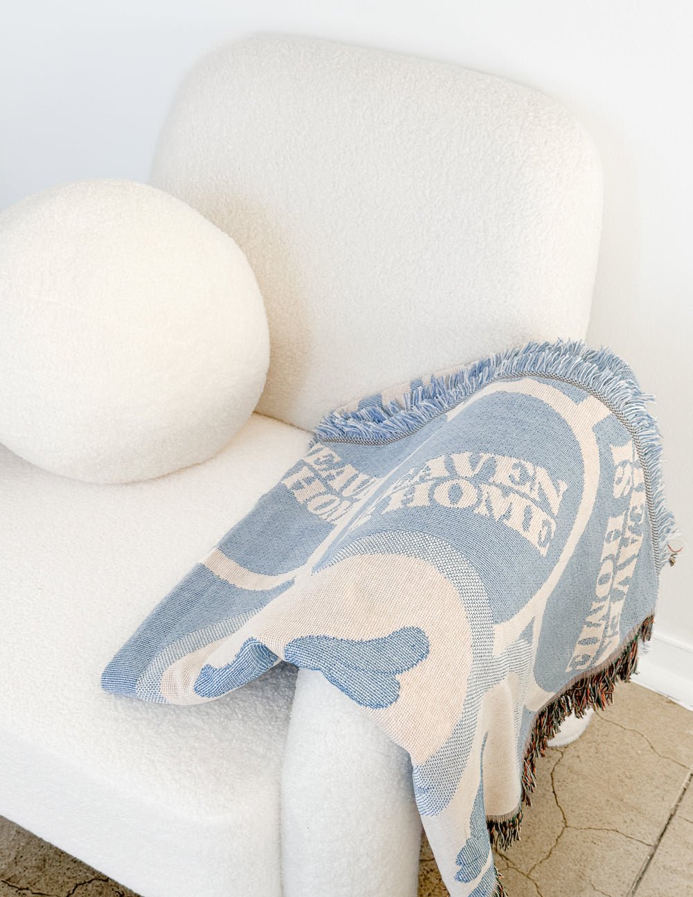 Heaven Is Home Throw Blanket - Two & Gathered