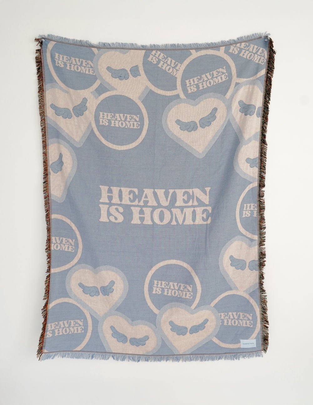 Heaven Is Home Throw Blanket - Two & Gathered