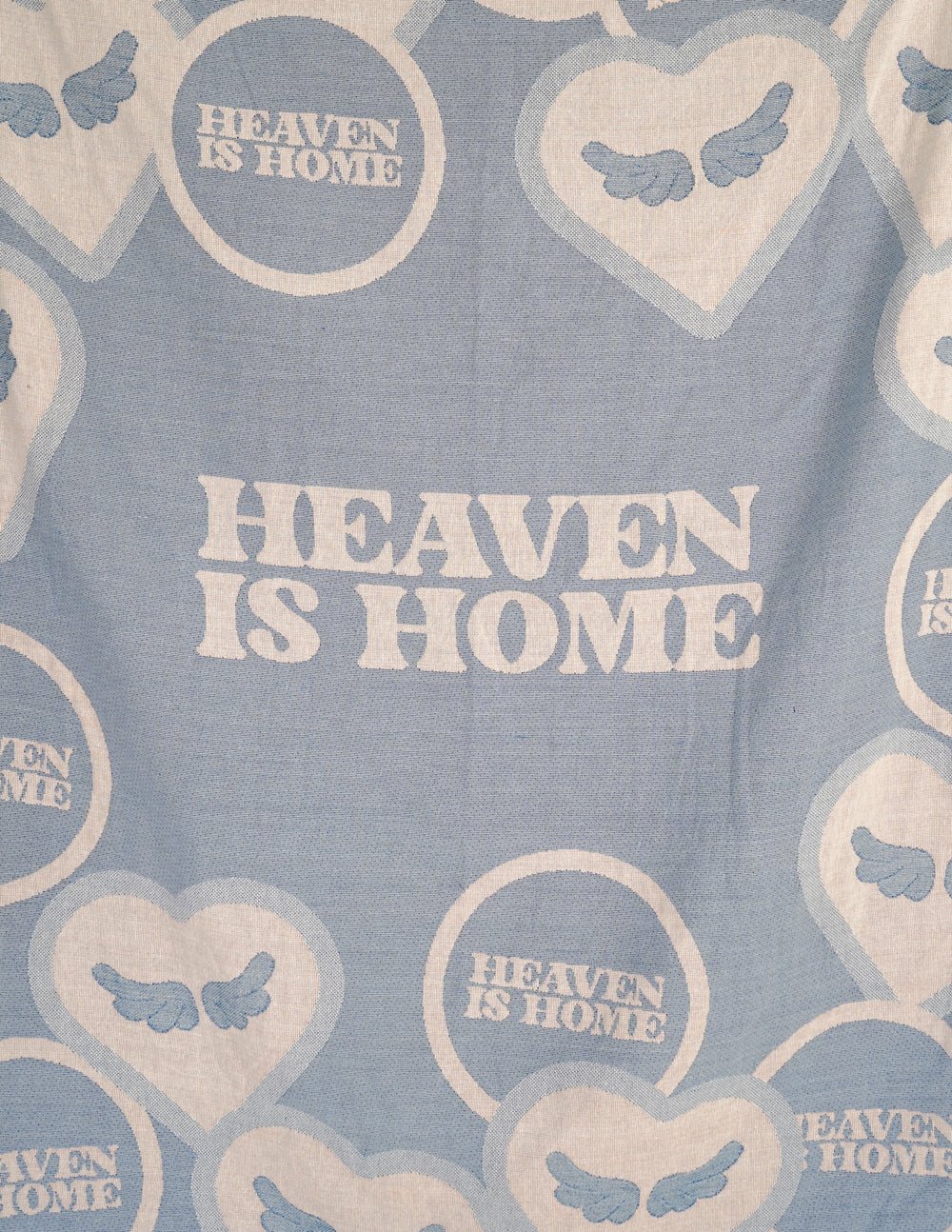Heaven Is Home Throw Blanket - Two & Gathered