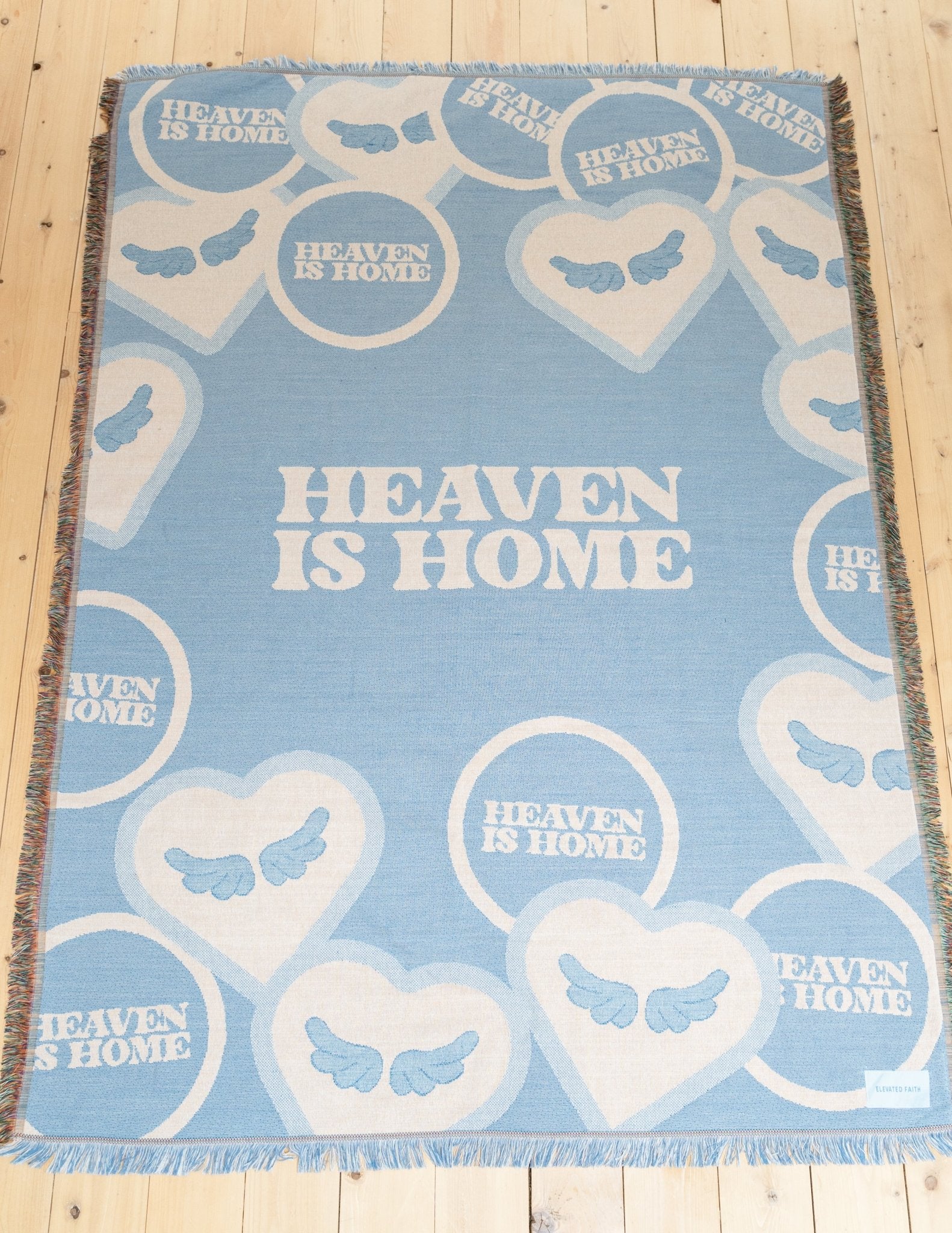 Heaven Is Home Throw Blanket - Two & Gathered