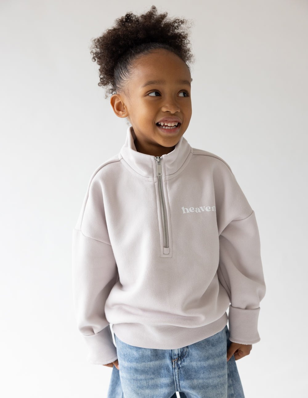 Heaven Kids Half - Zip - Two & Gathered