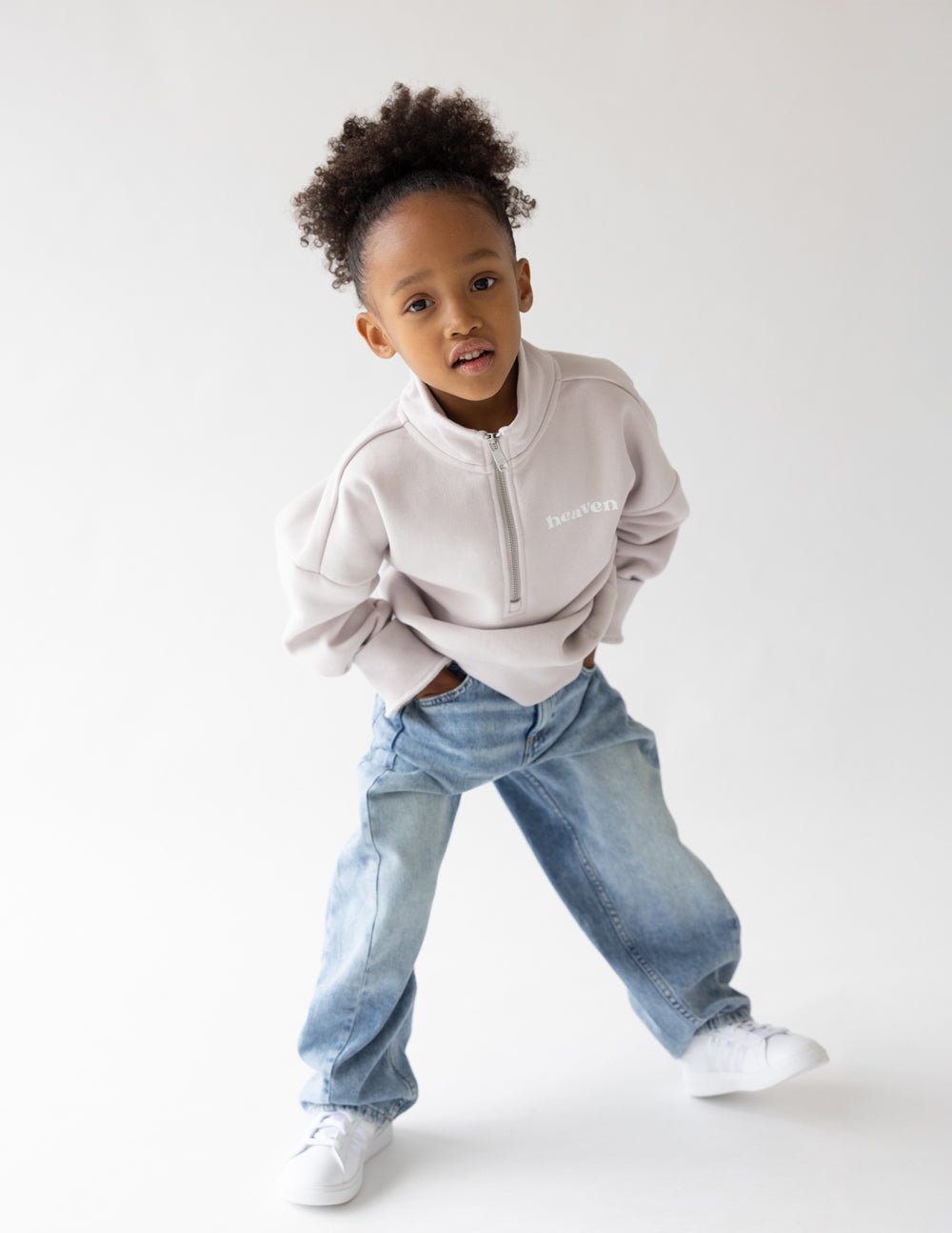Heaven Kids Half - Zip - Two & Gathered