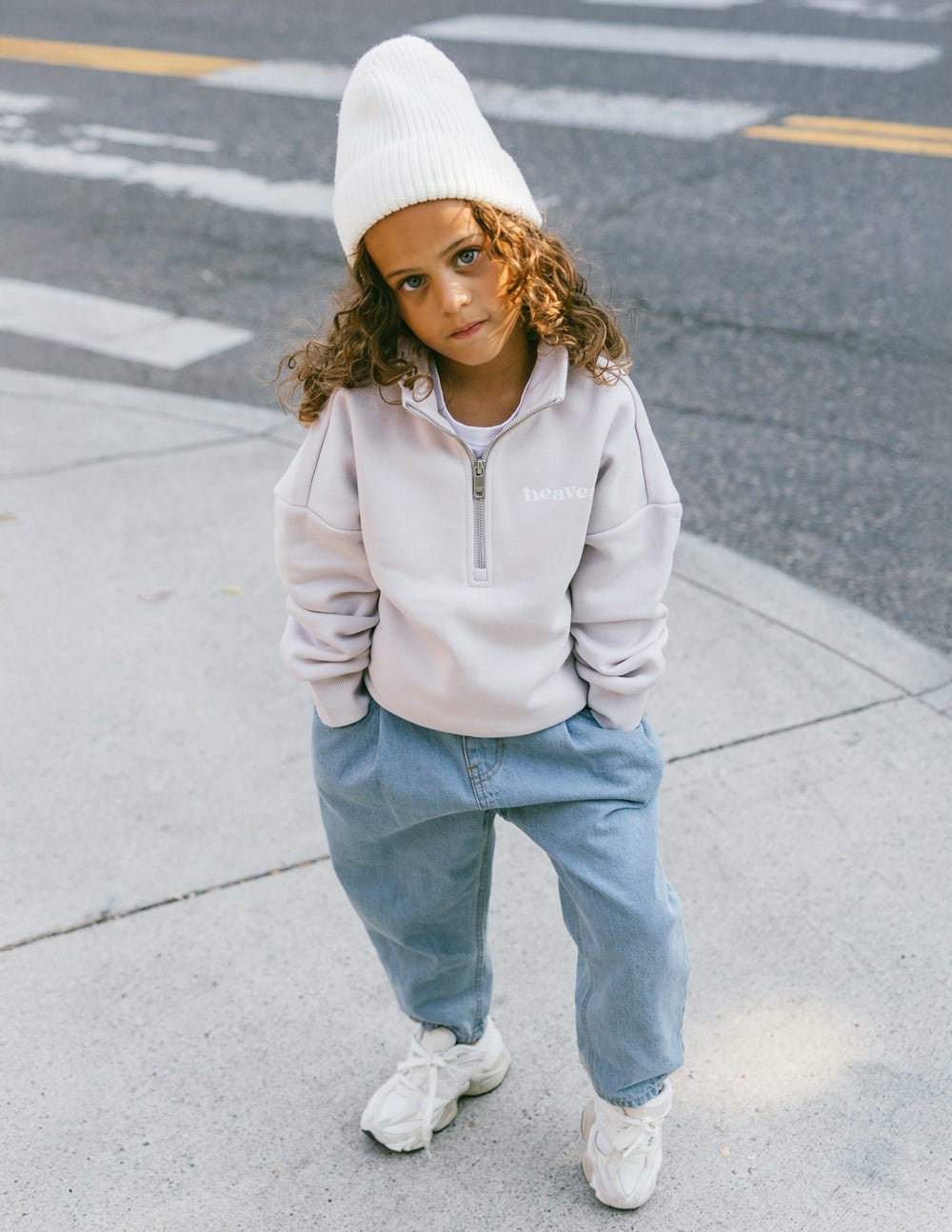 Heaven Kids Half - Zip - Two & Gathered