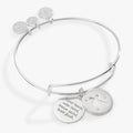 Hidden Message Cross Affirmation Bangle - Two & Gathered