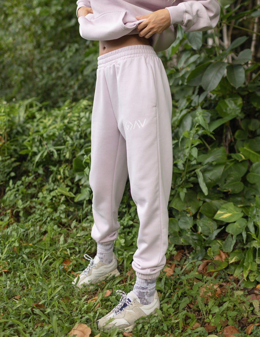 Highs and Lows Purple Unisex Sweatpant - Two & Gathered