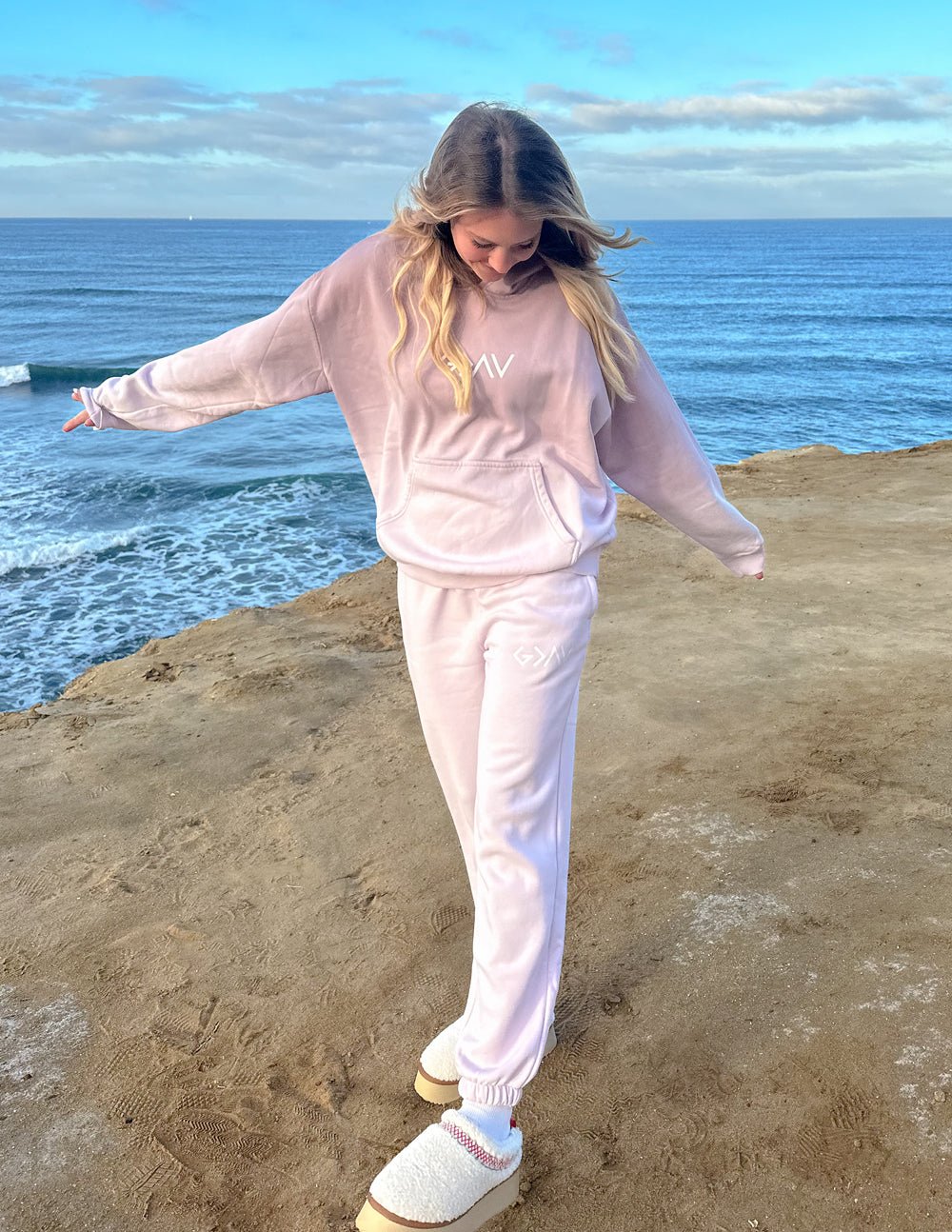 Highs and Lows Purple Unisex Sweatpant - Two & Gathered