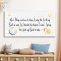 I Lay Me Down To Sleep Faith Sign - Two & Gathered