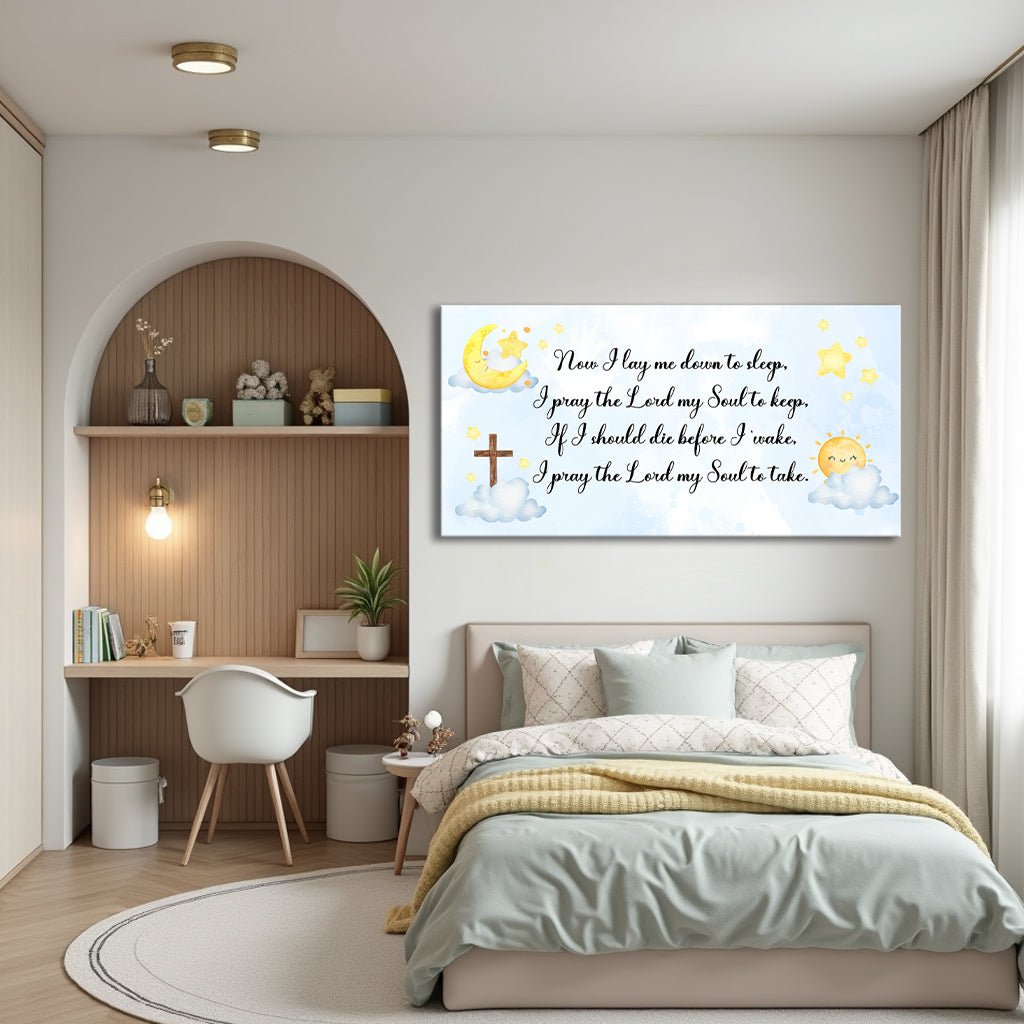 I Lay Me Down To Sleep Faith Sign II - Two & Gathered