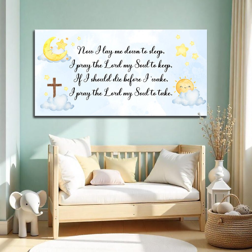 I Lay Me Down To Sleep Faith Sign II - Two & Gathered