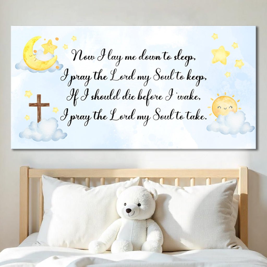 I Lay Me Down To Sleep Faith Sign II - Two & Gathered
