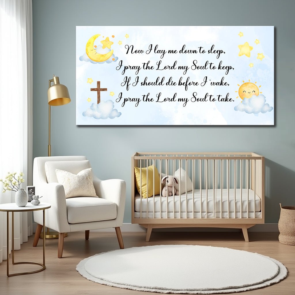 I Lay Me Down To Sleep Faith Sign II - Two & Gathered