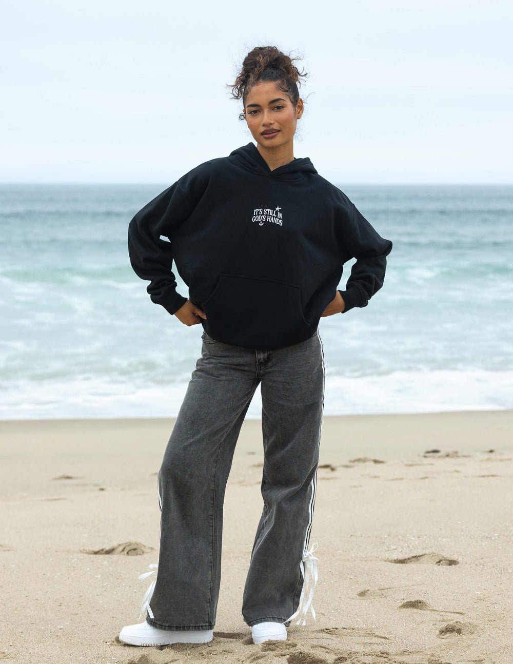 In God's Hands Unisex Hoodie - Two & Gathered