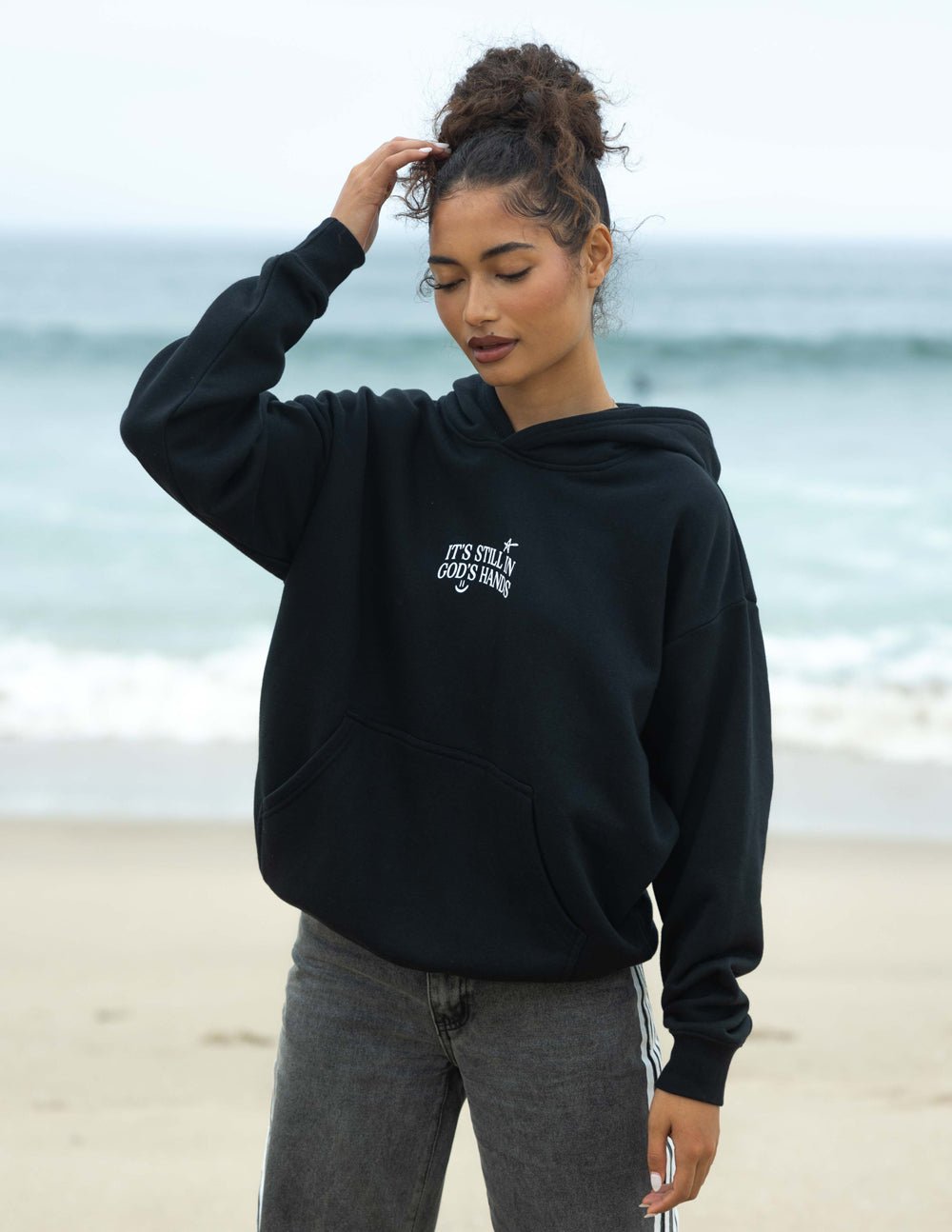 In God's Hands Unisex Hoodie - Two & Gathered