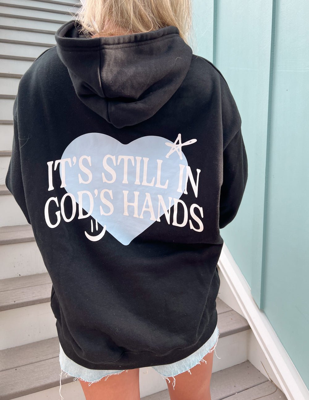 In God's Hands Unisex Hoodie - Two & Gathered